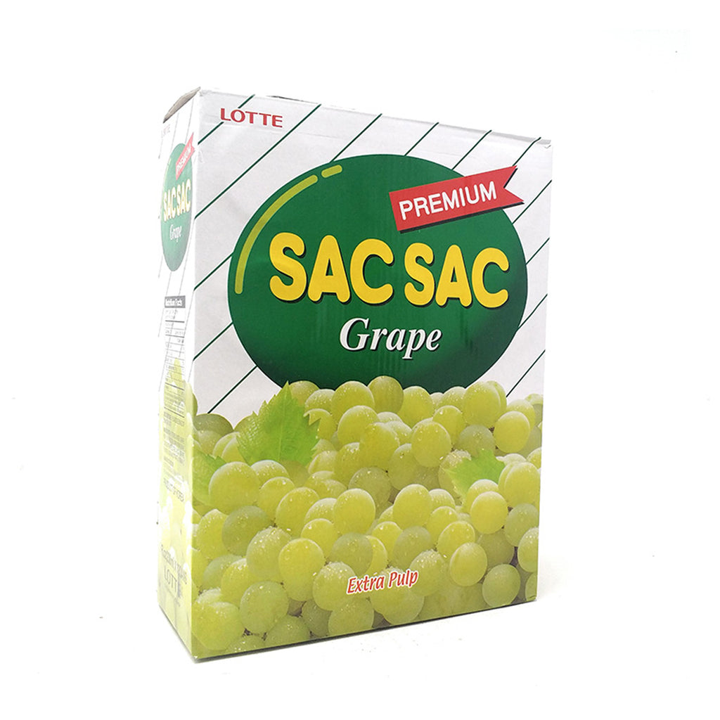 Lotte Sac Sac Grape 238ml X 12