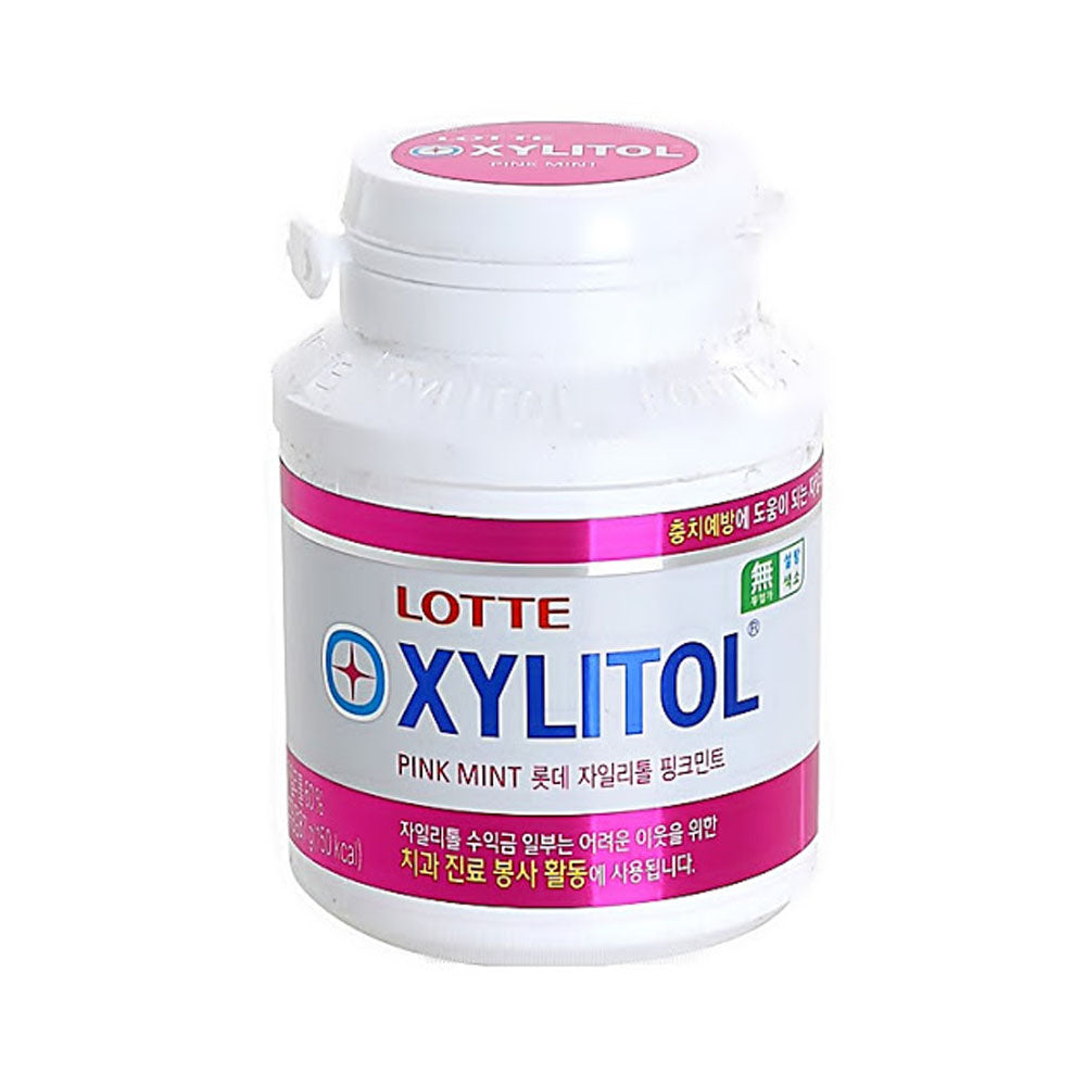 Lotte Xylitol Pink Mint 96g