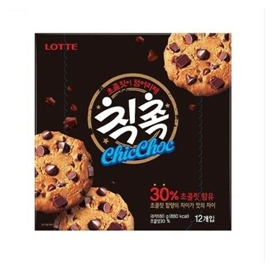 Lotte Chic Choc 6.35oz, 롯데 칙촉 180g – MEGAMART | MegaKfood