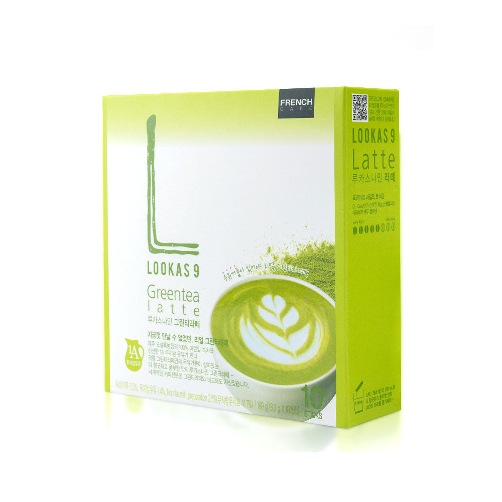 Lookas9 Green tea Latte 18.9g X 10