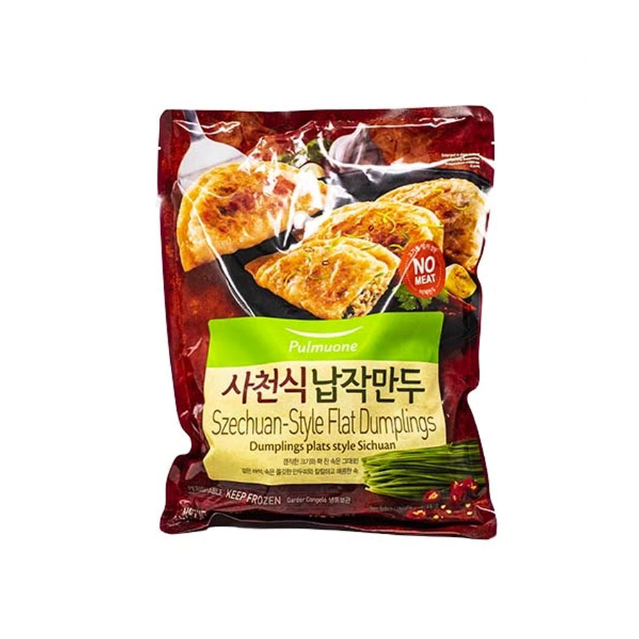 Local Only] Pulmuone Szechuan Style Flat Dumplings 25oz