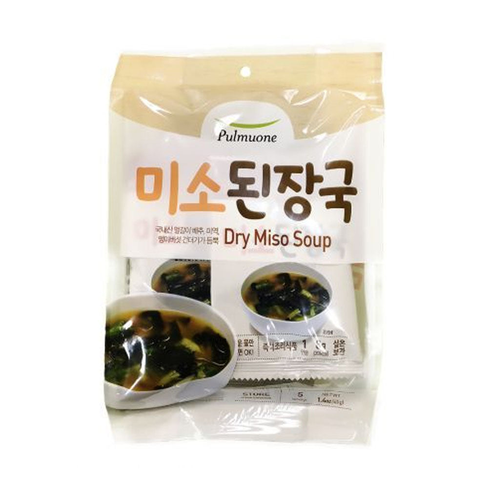 Pulmuone Dry Miso Soup Mix 8g X 5