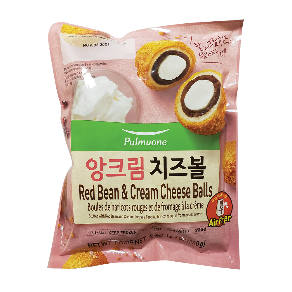 Pulmuone Red Bean & Cream Cheese Balls