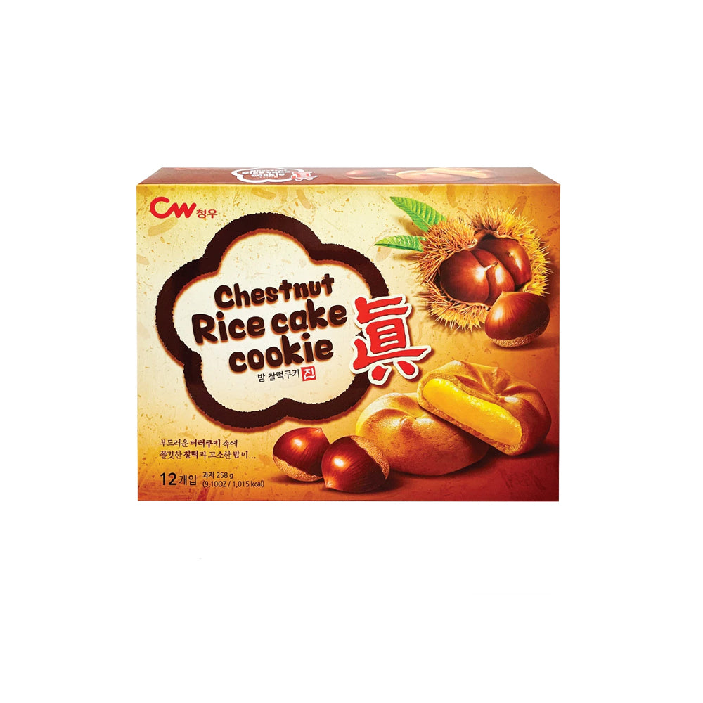 CW Chestnut Rice Cake Cookie 21.5g x 12
