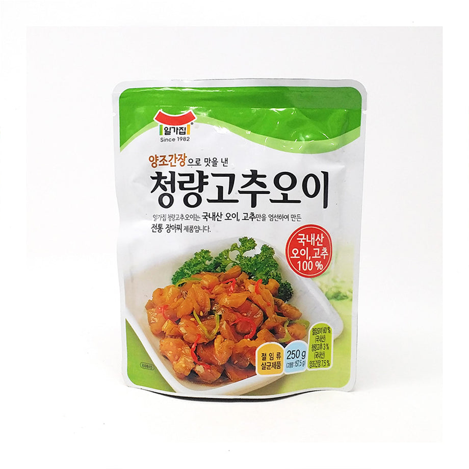 Local Only] IlgaJip Pepper In Cucumber 8.19oz 일가집 청량