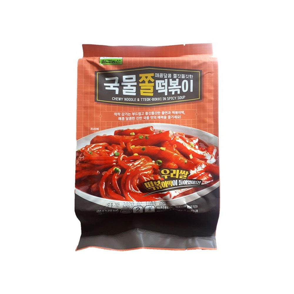 Chilgab Chewy Noodle & Tteok-Bokki In Spicy Soup 480g