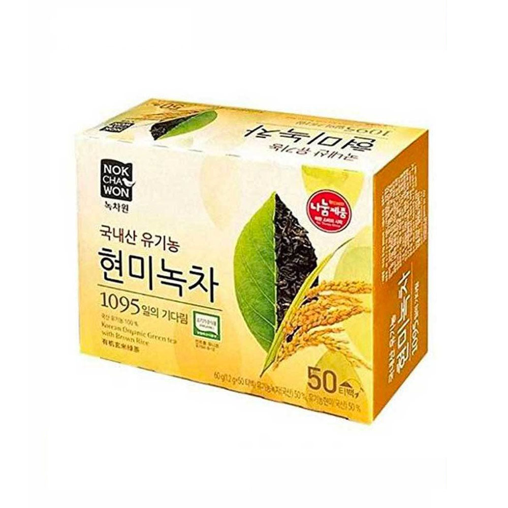 Nok Cha Won Green Tea With Brown Rice 1.2g X 50