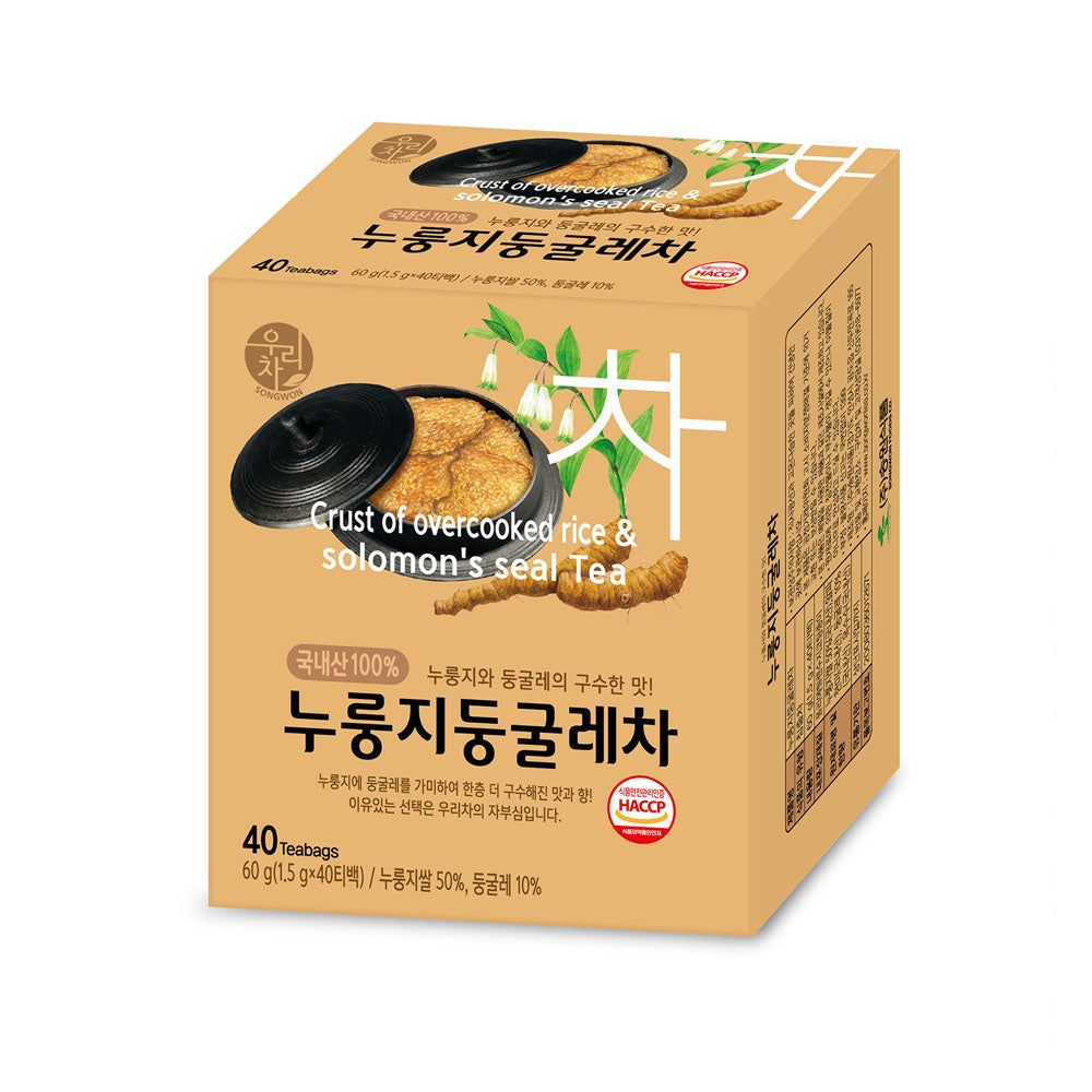 Songwon Food Crust Overcooked Rice & Solomon's Seal Tea 1.5g X 40