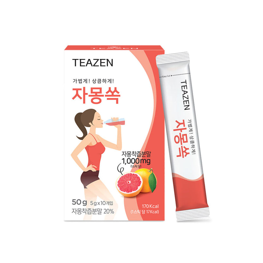 Teazen Grapefruit Tea 1.8g X 10 티젠 자몽쏙 1.8g X 10 – MEGAMART