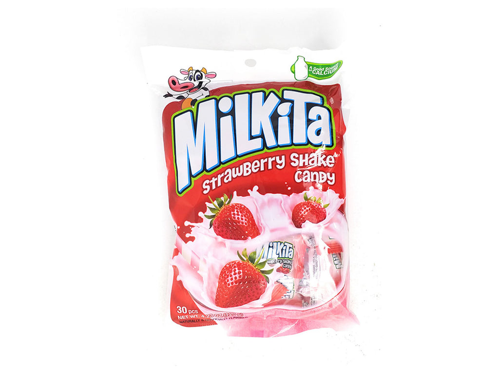 Milkita Strawberry Shake Candy 4.23oz