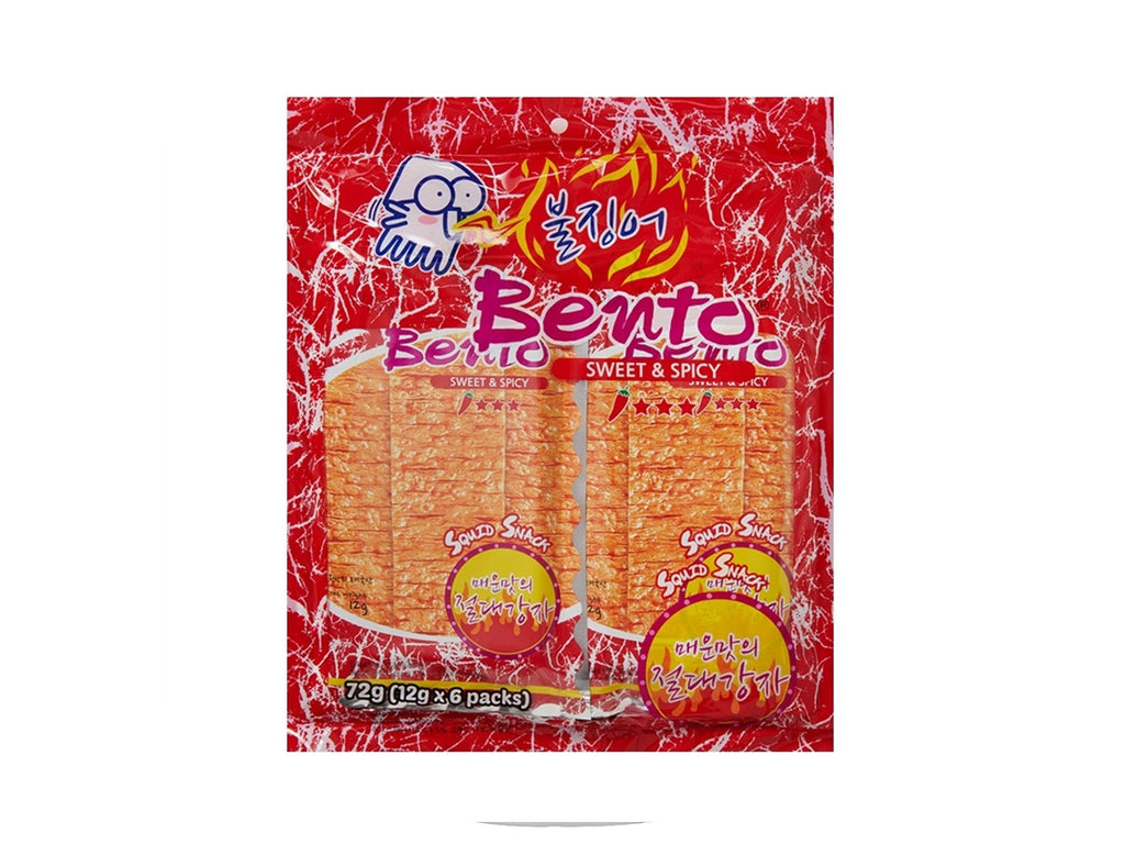 Srinanaporn Bento Seafood Snack Sweet & Spicy 12g X 6