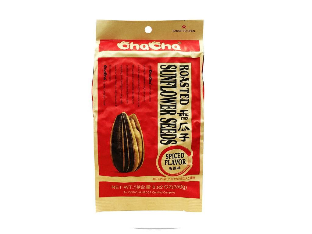 Cha Cha Roasted Sunflower Seeds Spiced Flavor 250g